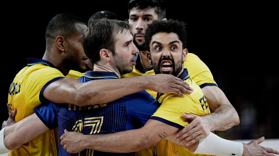 vôlei masculino brasil polonia paris 2024