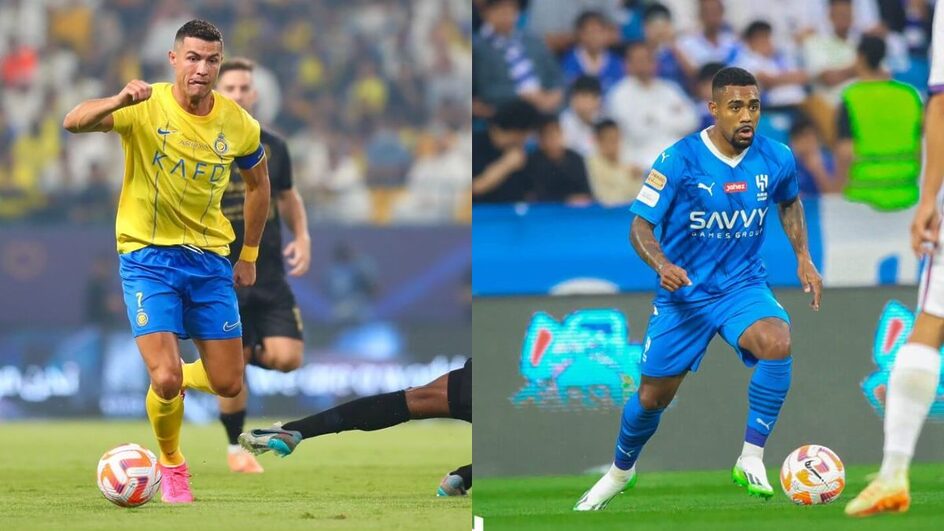 Al-Nassr e Al-Hilal (Foto: Al-Nassr, Divulgação | Al-Hilal, Divulgação)