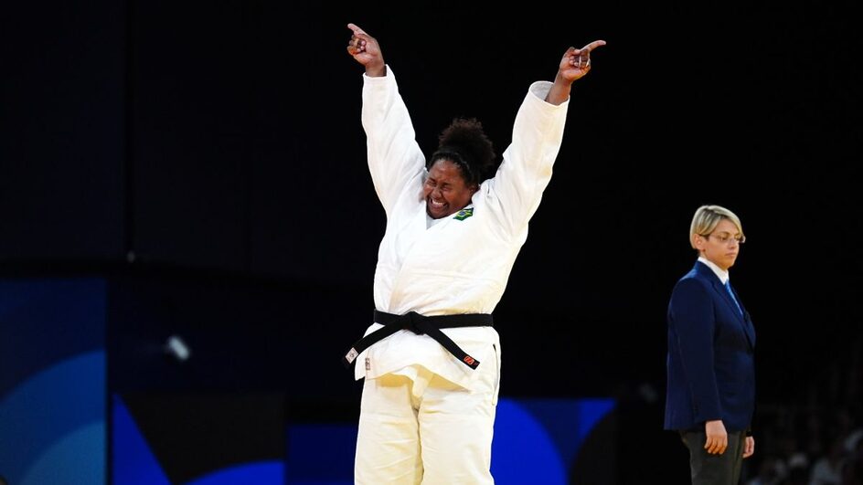 Beatriz Souza conquista medalha de ouro no judô (Foto: PA Images via Reuters Connect)