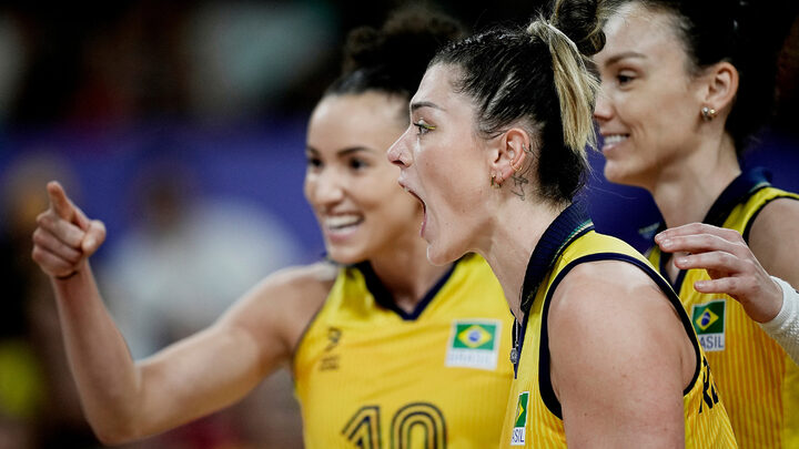Brasil Vôlei Feminino Republica Dominicana Olimpiadas Paris 2024