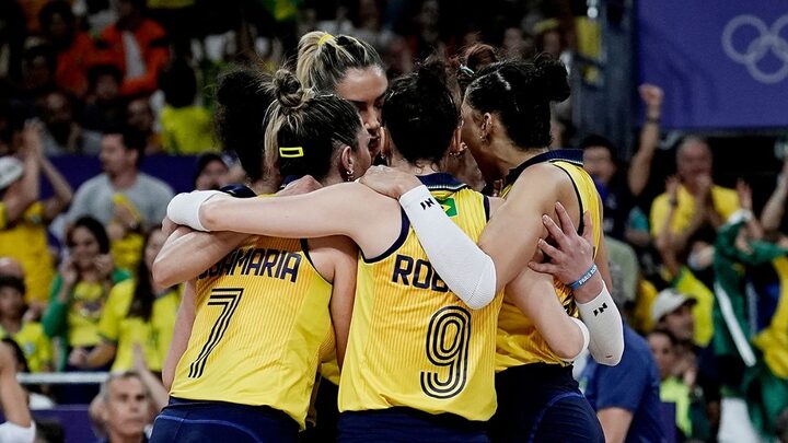 Brasil vence a Polônia (Foto: Alexandre Loureiro, COB)