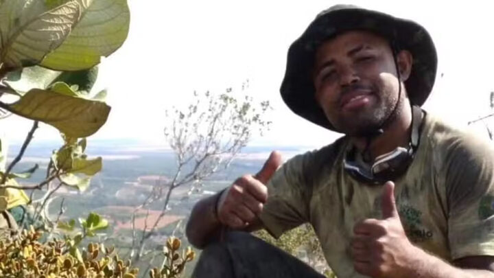 Brigadista Uellington Lopes morre enquanto combatia incêndio no Xingu (Foto Redes Sociais, Reprodução)