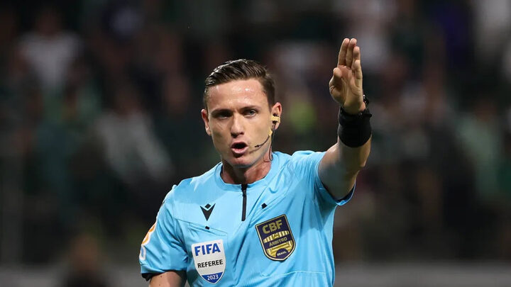 Ramon Abatti Abel ira apitar disputa de ouro entre França x Espanha (Foto: César Greco, Divulgação, Palmeiras)