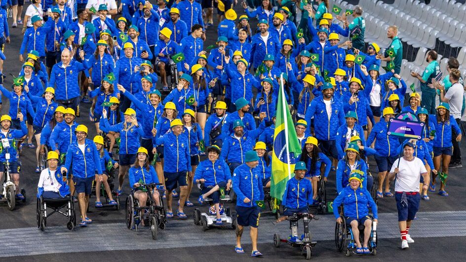 Cerimônia de abertura Jogos Paralímpicos 2024 (Foto: Alessandra Cabral, CPB)