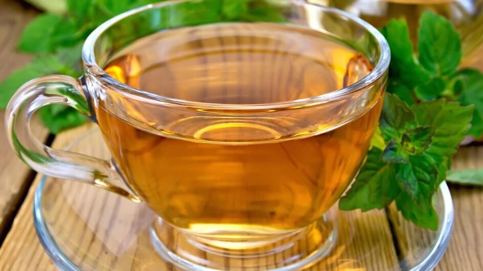 Chá de erva-cidreira com hortelã (Imagem: kostrez | Shutterstock)