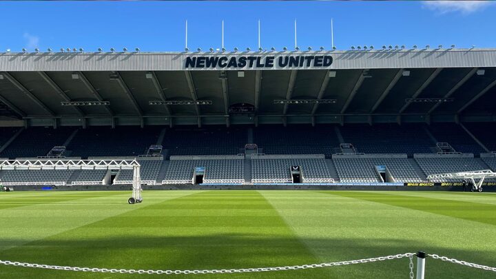 Estádio receberá o amistso entre Newcastle x Girona (Foto: @altweet_pet, X, Reprodução)