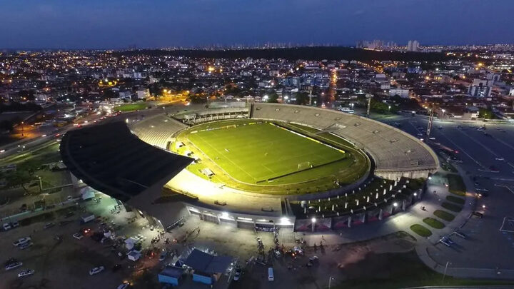 Almeidão, em João Pessoa, será palco de Botafogo-PB x Figueirense (Foto: Reprodução, Botafogo-PB)