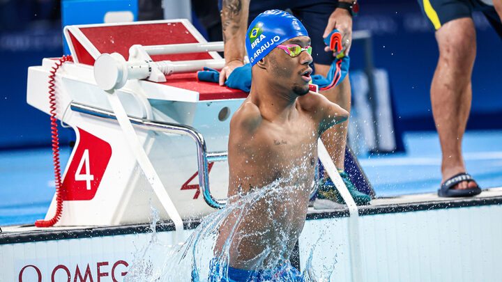 Gabriel Araujo natação jogos paralimpicos de paris 2024