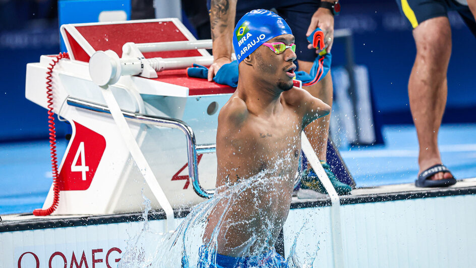 Gabriel Araujo natação jogos paralimpicos de paris 2024