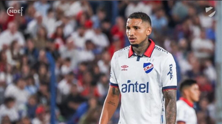 Juan Izquierdo, do Nacional (Foto: Nacional, Instagram, Reprodução)