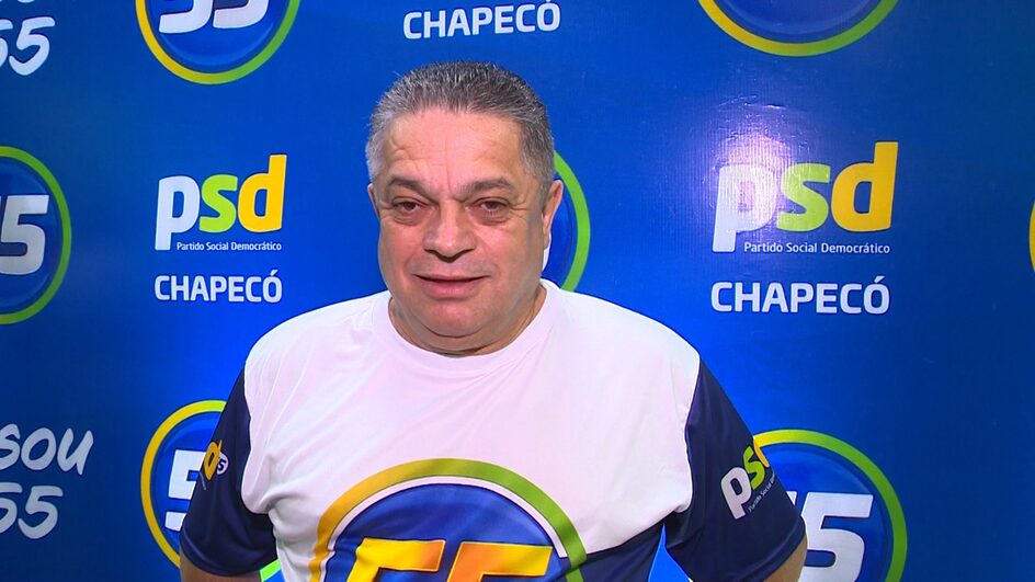 João Rodrigues é confirmado como candidato a prefeito de Chapecó pelo PSD