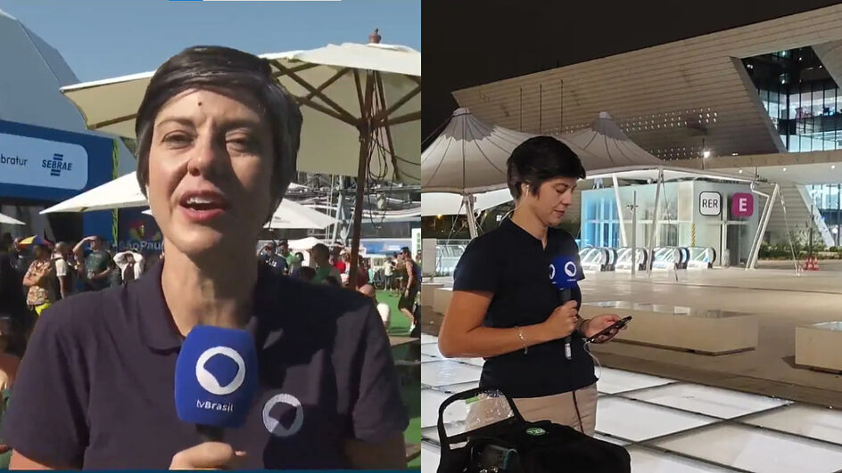 Jornalista brasileira é vítima de assédio durante transmissão ao vivo nas Olimpíadas