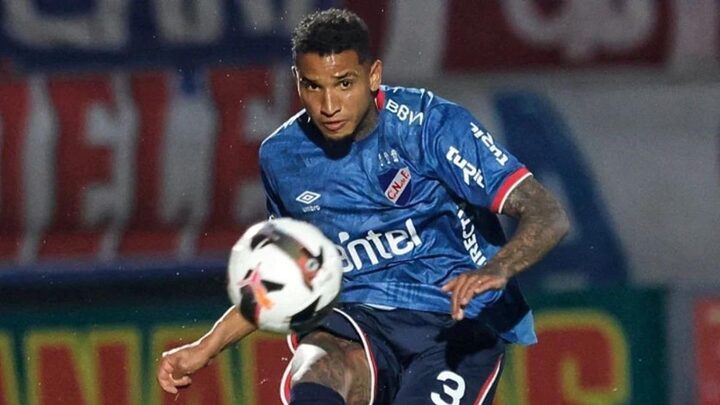 Juan Izquierdo, do Nacional-URU (Foto: Nacional, Divulgação)