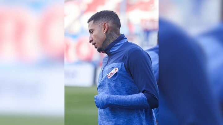 Juan Izquierdo, do Nacional (Foto: Nacional, Instagram, Reprodução)