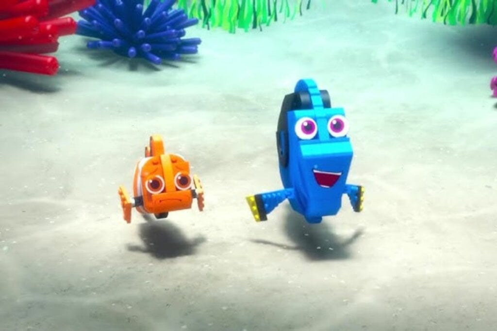 “LEGO Pixar: Bricktoons” conta histórias de produções icônicas do estúdio (Imagem: Reprodução digital | Disney+)