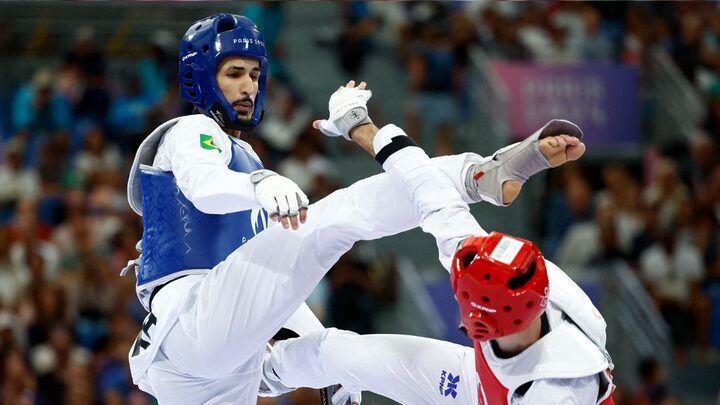 Medalha de bronze para o Brasil (Foto: REUTERS, Albert Gea)