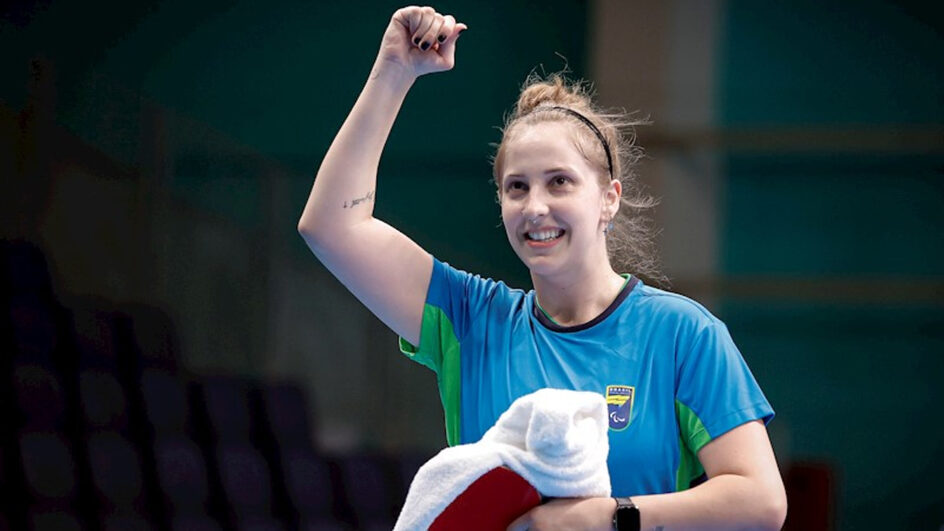 Danielle Rauen vai competir em três modalidades nas Paralimpíadas de Paris 2024 (Foto: Fotos: Cris Mattos/CPB.)