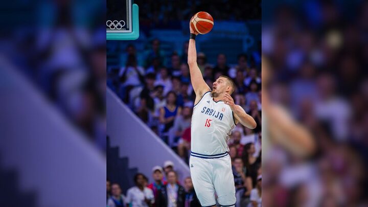 Nikola Jokic pela Sérvia (Foto: IMAGO, Moritz Müller via Reuters Connect)