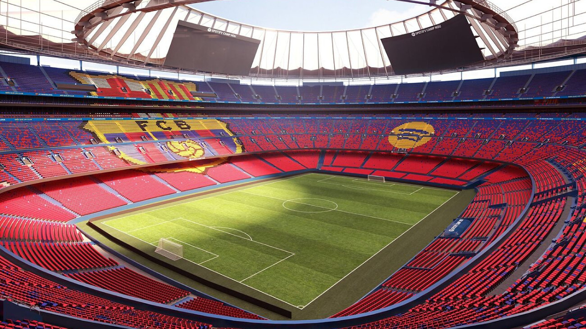 Novas imagens mostram como ficará o estádio do Barcelona 