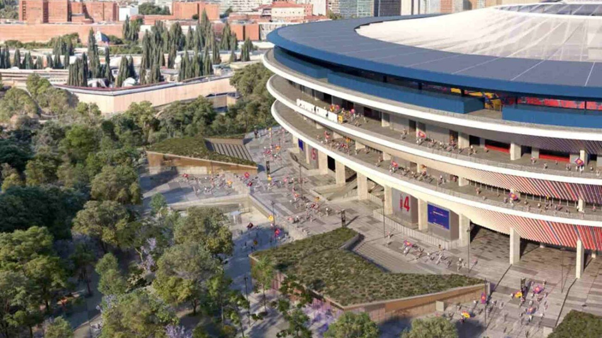 Novas imagens mostram como ficará o estádio do Barcelona 
