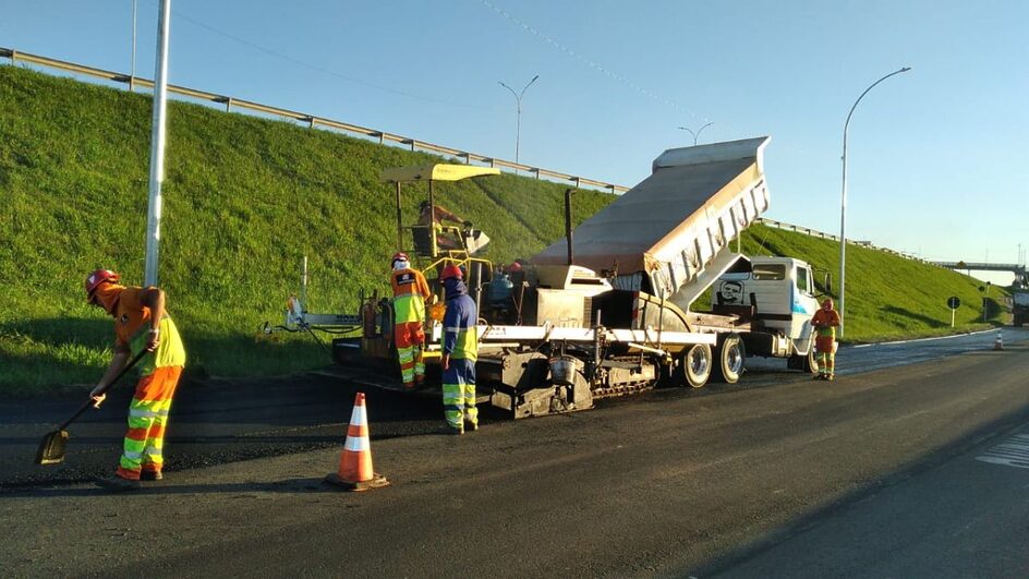 BR-101 Sul passa por mais uma etapa de obras e sofre interdição.