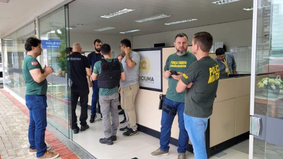 Operações contra empresas de serviço funerário ocorreram em Criciúma, em 2023 (Foto: Arquivo NSC)