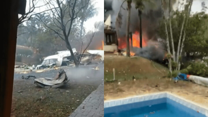 Queda de avião em Vinhedo com 62 pessoas não tem sobreviventes