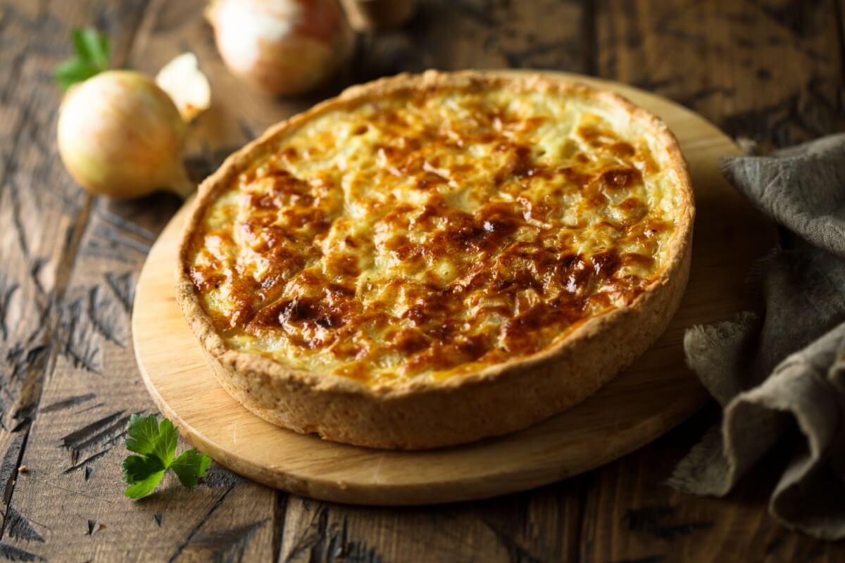 Quiche de alho-poró (Imagem: MariaKovaleva | Shutterstock)