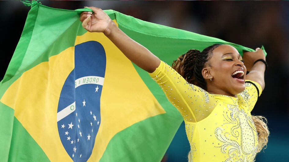 Rebeca Andrade (Foto: Luiza Moraes, COB)