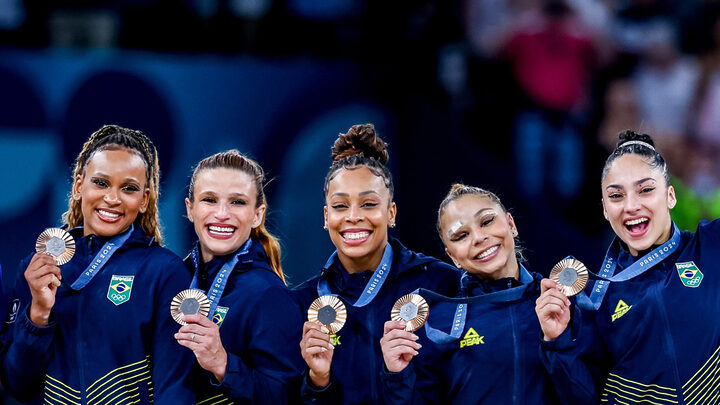 Rebeca Andrade: Relembre os pódios da maior medalhista da história do Brasil em Olimpíadas