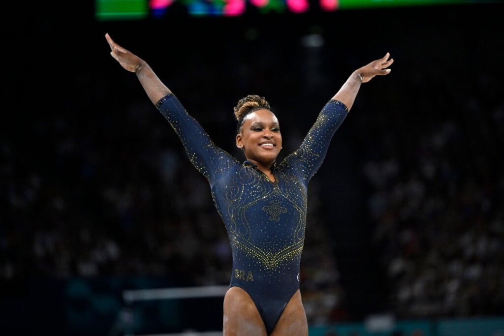 Rebeca Andrade conquistou 6 medalhas olímpicas (Imagem: A.RICARDO | Shutterstock)