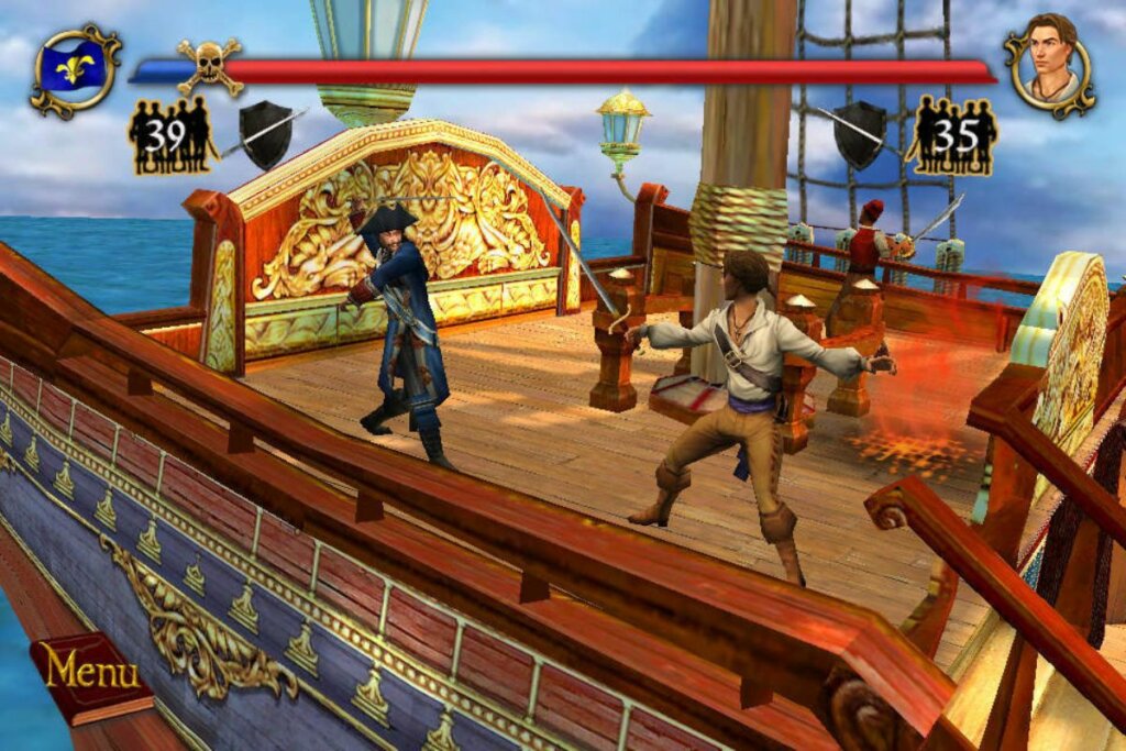 Sid Meier’s Pirates! é uma maneira divertida de os estudantes aprenderem geografia (Imagem: Reprodução digital | Firaxis Games)