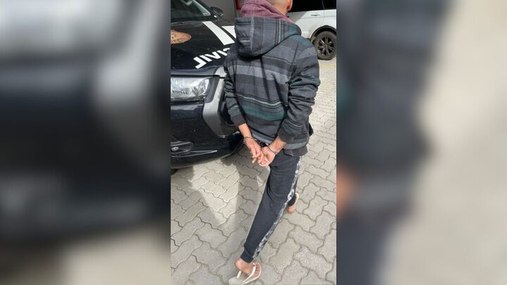 Suspeito de matar Santino Severino de Sousa, foi preso nesta segunda-feira (26).