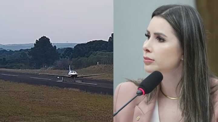 Avião levava deputada a Joinville