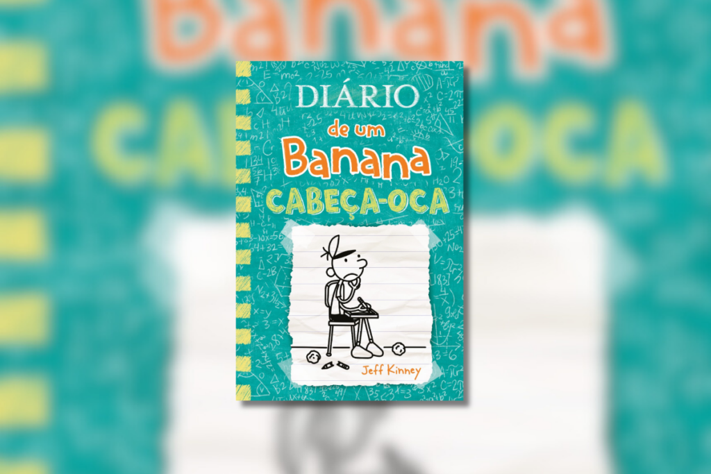 Em ‘Diário de um Banana 18: Cabeça-Oca’, Greg lidera seus amigos para melhorar o rendimento da escola (Imagem: Reprodução digital | VR Editora)