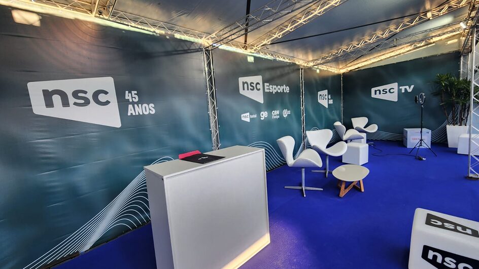 Espaço da NSC no Troféu José Finkel