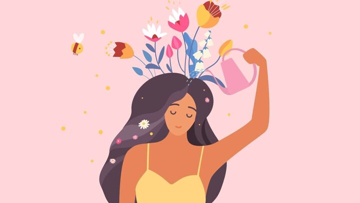 É preciso incluir cuidados com a saúde mental na rotina para manter o bem-estar e a qualidade de vida (Imagem: Lemberg Vector studio | Shutterstock)