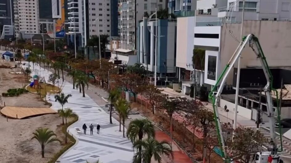 Protótipo da nova orla