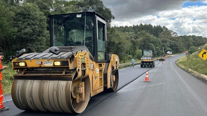Obras de manutenção do DNIT