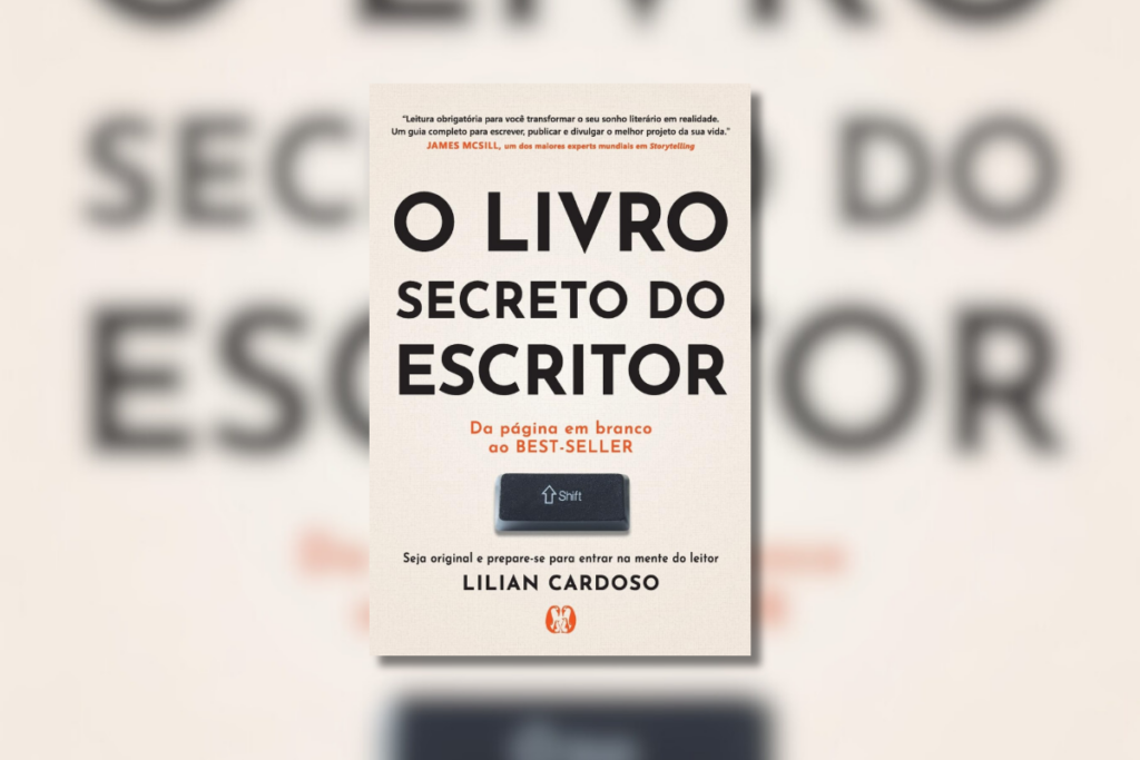 Na obra ‘O livro secreto do escritor’, Lilian Cardoso traz os bastidores das etapas de escrever um livro (Imagem: Reprodução digital | Citadel)