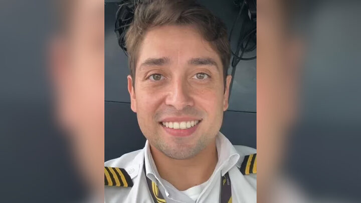 piloto do avião