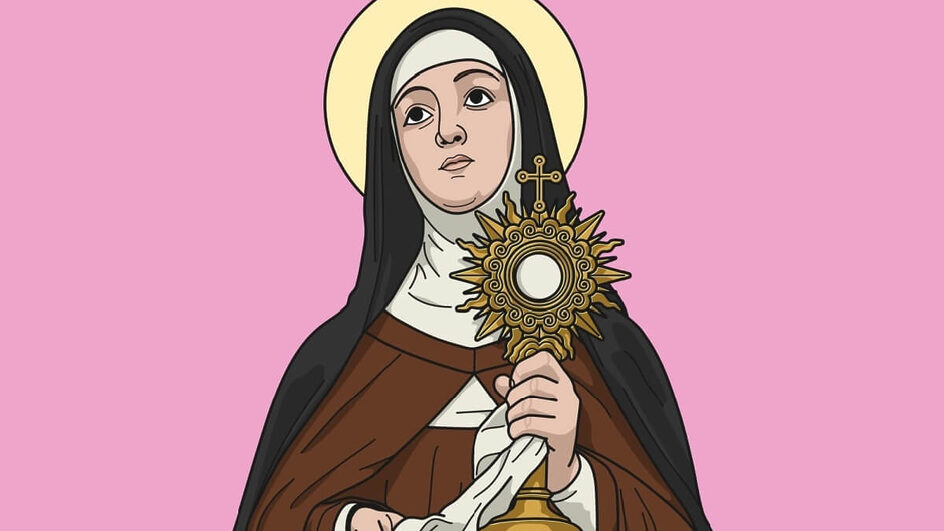 Santa Clara de Assis é exemplo de força espiritual e dedicação à vida religiosa (Imagem: Luis Fraga | Shutterstock)