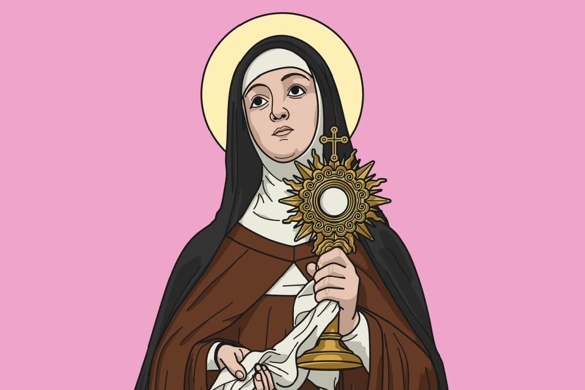 Santa Clara de Assis é exemplo de força espiritual e dedicação à vida religiosa (Imagem: Luis Fraga | Shutterstock)