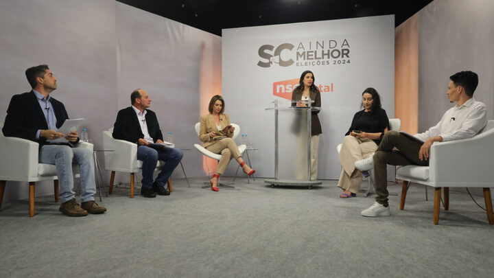 Assista ao debate entre os candidatos a prefeito de Joaçaba