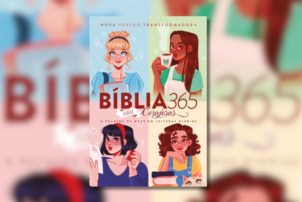 “Bíblia 365 para Corajosas”  foi pensada para a leitura diária ao longo de um ano (Imagem: Divulgação | Editora Mundo Cristão)
