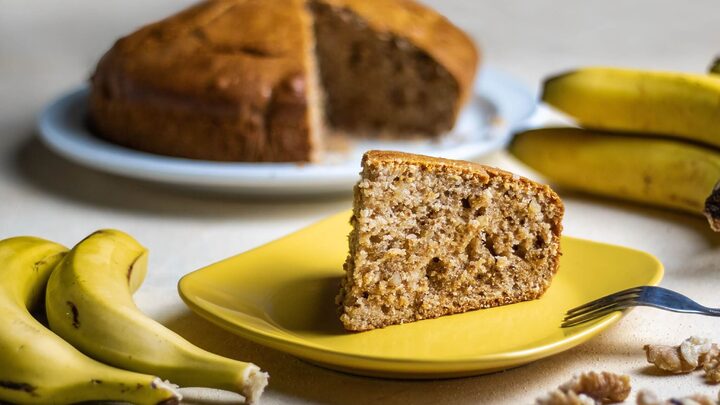Bolo de casca de banana (Imagem: Xavi Montero | Shutterstock)