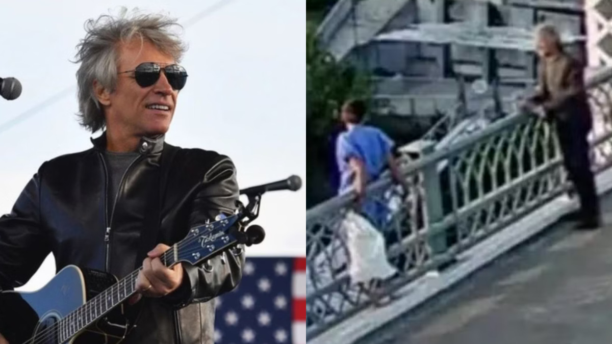 Bon Jovi salva mulher se jogar de ponte (Foto Redes Sociais, Polícia de Nashville, Reprodução)