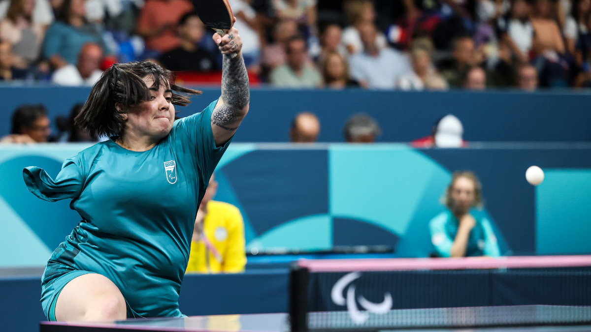 Bruna Alexandre é bronze no tênis de mesa e chega à sua sexta medalha em Paralimpíadas