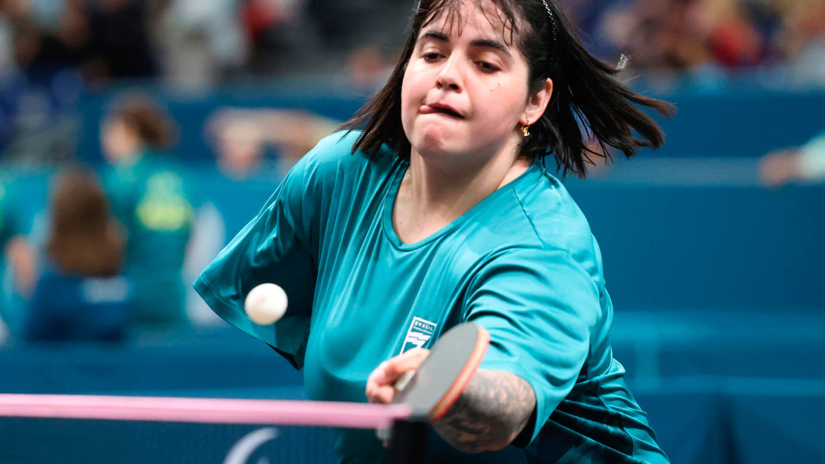 Bruna Alexandre é bronze no tênis de mesa e chega à sua sexta medalha em Paralimpíadas