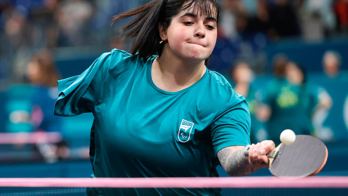 Bruna Alexandre é bronze no tênis de mesa e chega à sua sexta medalha em Paralimpíadas